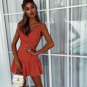 Dress Polka Renz with tags SaboSkirt